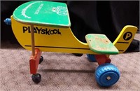 Vintage Playskool  Airplane Scoot Desk