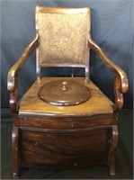 Victorian Toilet Chair