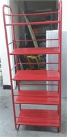 Red Metal Shelf
