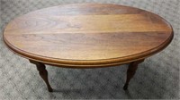 Wood Oval Table