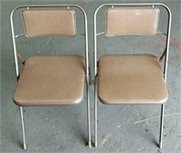 Two Samsonite Folding Chairs