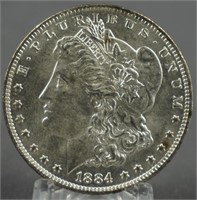 1884-O Morgan BU Silver Dollar
