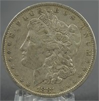 1881-O Morgan Silver Dollar
