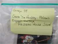 Carte de hockey Molson's Export vintage