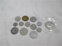 12 pieces de monnaie pour collectionneurs