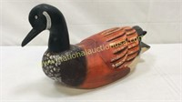 Hand Carved And Painted Wood Duck