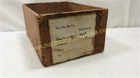 Northern Pacific Railroad Dovetailed Shipping Box