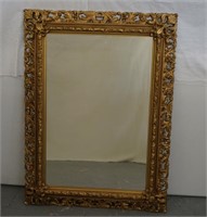 Plaster Framed Wall Mirror