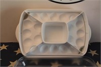 Pampered Chef Deviled Egg container Dish
