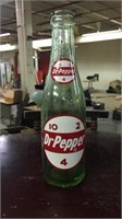 Vintage small Dr Pepper bottle