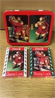 1933 Coca-Cola Christmas playing cards