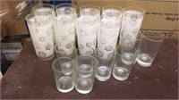 Vintage Lot of glass cups