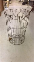 Vintage Industrial metal basket/cage thing