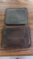 2 Vintage wallets