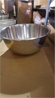 Stainless  steel bowl. Large