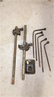 Vintage jacks & lug wrenches
