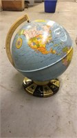 World Globe with zodiac signs