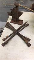 Vintage Jack & 4 way lug wrenches