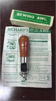 Vintage Sewing Awl sews leather quick