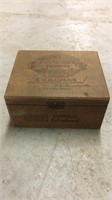 Vintage Wood Brooks & CO's exceptional Cigar Box