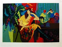 Isaac Maimon "Table for One" Serigraph