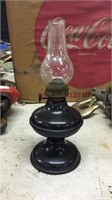 Small vintage oil lamp