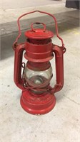 Small Metal & Glass red oil Lantern