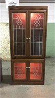 Lighted China Hutch Display cabinet