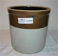 Stoneware 2 Tone Canning Crock