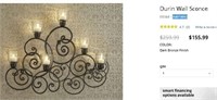 Ashley Design Durin Wall Sconce