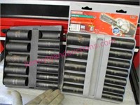 2 sets - craftsman 1/2-in impact socket sets