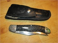 9" Kabar Pocket Knife With Sheath