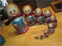 10 Piece Russian Nesting Doll