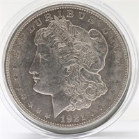 1921-P Morgan Silver Dollar - AU