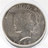 1923-S Peace Silver Dollar - VF