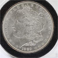 1889-P Morgan Silver Dollar - AU