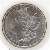 1886-P Morgan Silver Dollar - AU