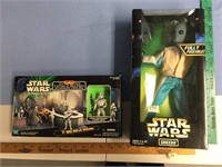 Lot of 2 boxes:  3D diorama Cantina, figure of Sta