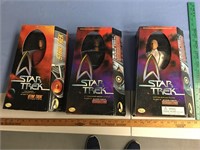 New in Box, Star Trek 3 figures:  Chief Engineer S