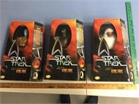 New in Box, Star Trek 3 figures: Gorn the Captain,