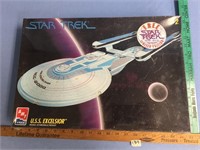 New in Box, Star Trek USS Excelsior model kit
