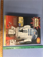 New in Box, Star Wars, Episode 1, 3D puzzle of R2D