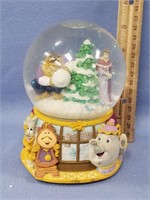 Snow globe Beauty and the Beast 6"         (l 145)