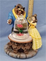 Snow globe  Beauty and the Beast 10.5"         (l