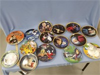Lot of collectors plates, Star Trek and Disney