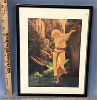 Framed print "The Canyon 1923" by Parrish Maxfield