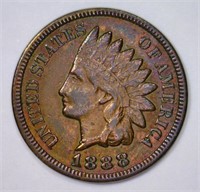 1888 Indian Head Cent Extra Fine XF