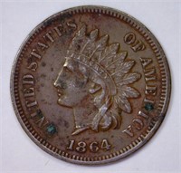1864 Indian Head Cent "L" Very Fine VF