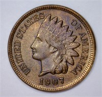 1907 Indian Head Cent Uncirculated UNC
