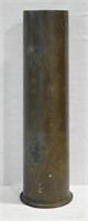 Large Brass Artillery Case 1944 CF WWII